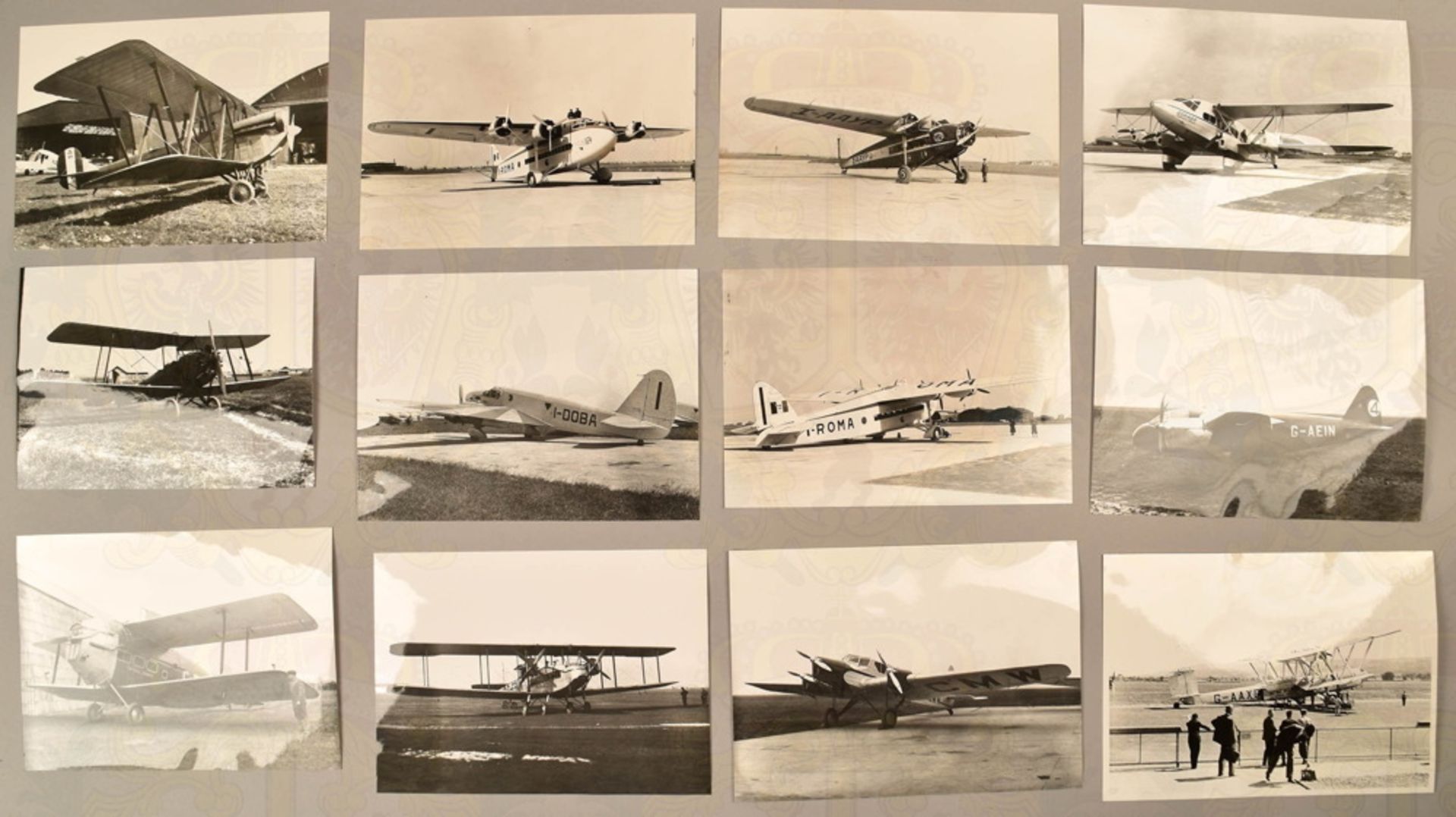 Collection of 130 aircraft photographs