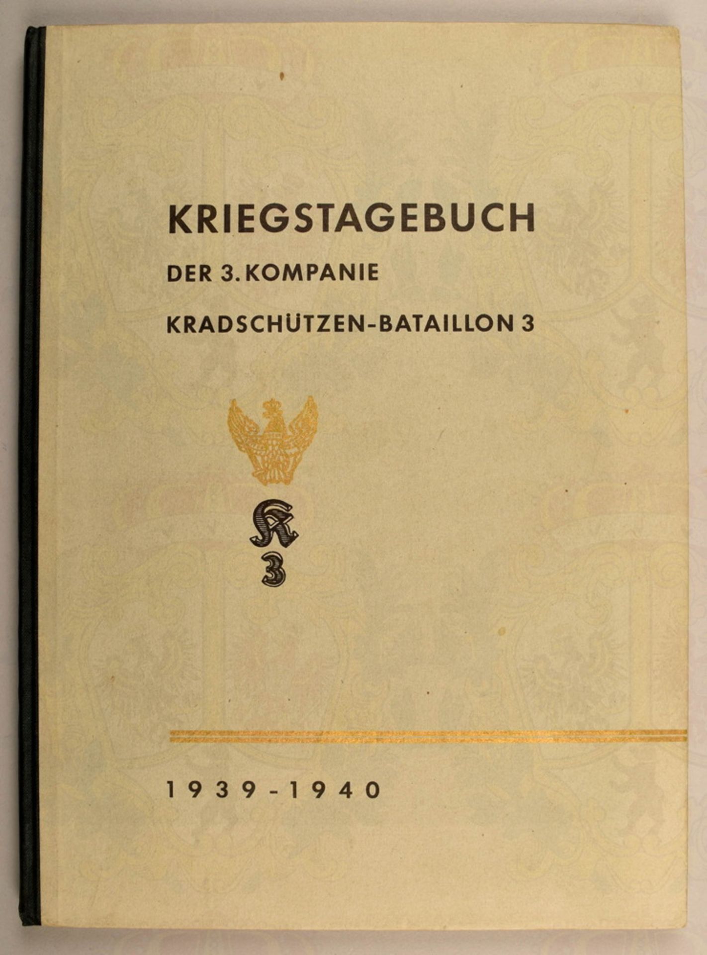 Wehrmacht regiment book - Dispatch rider battalion 3