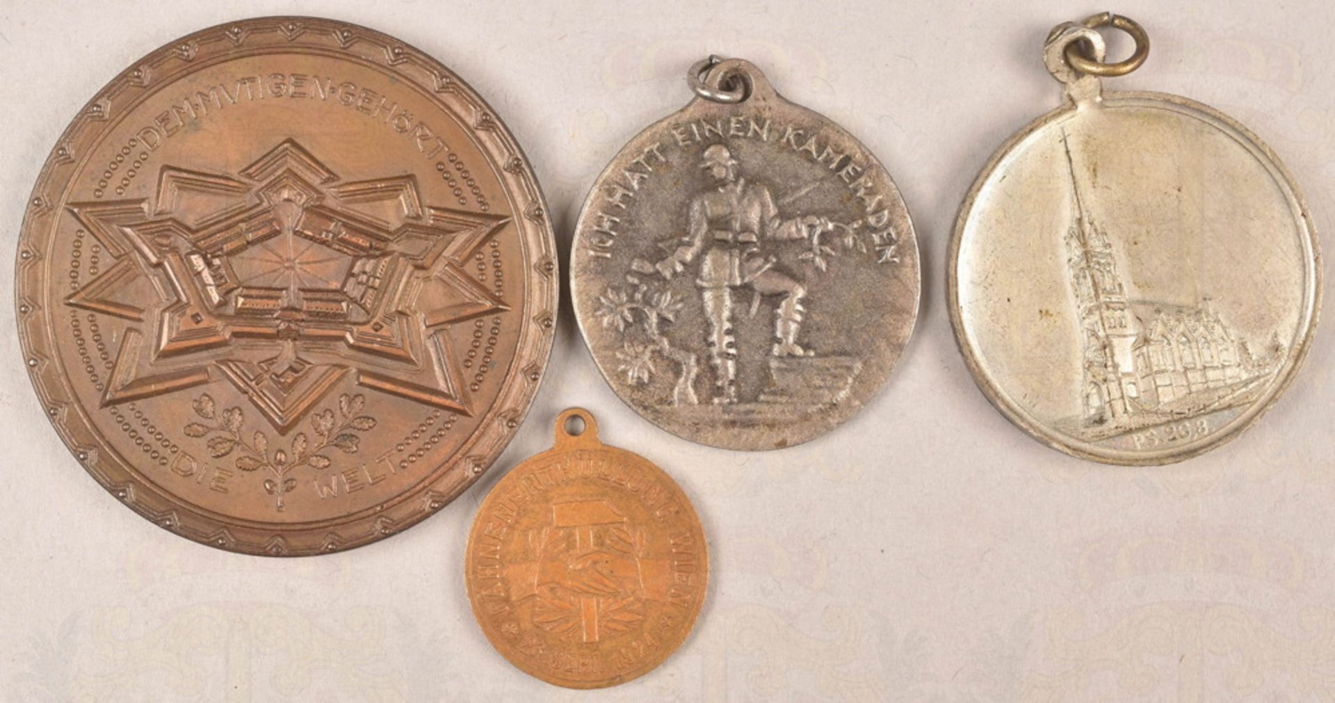 4 medals Germany 1893-1924