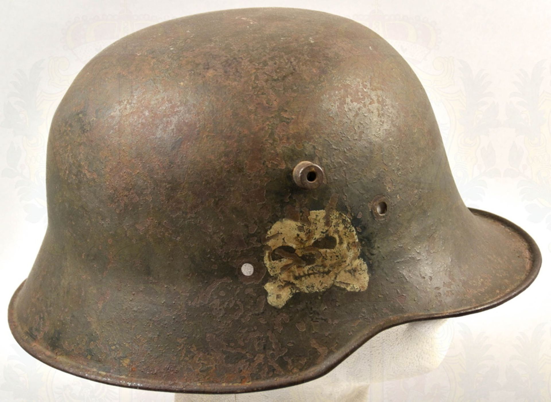 Steel helmet pattern 1918 SS-Heimwehr Danzig - Image 2 of 4