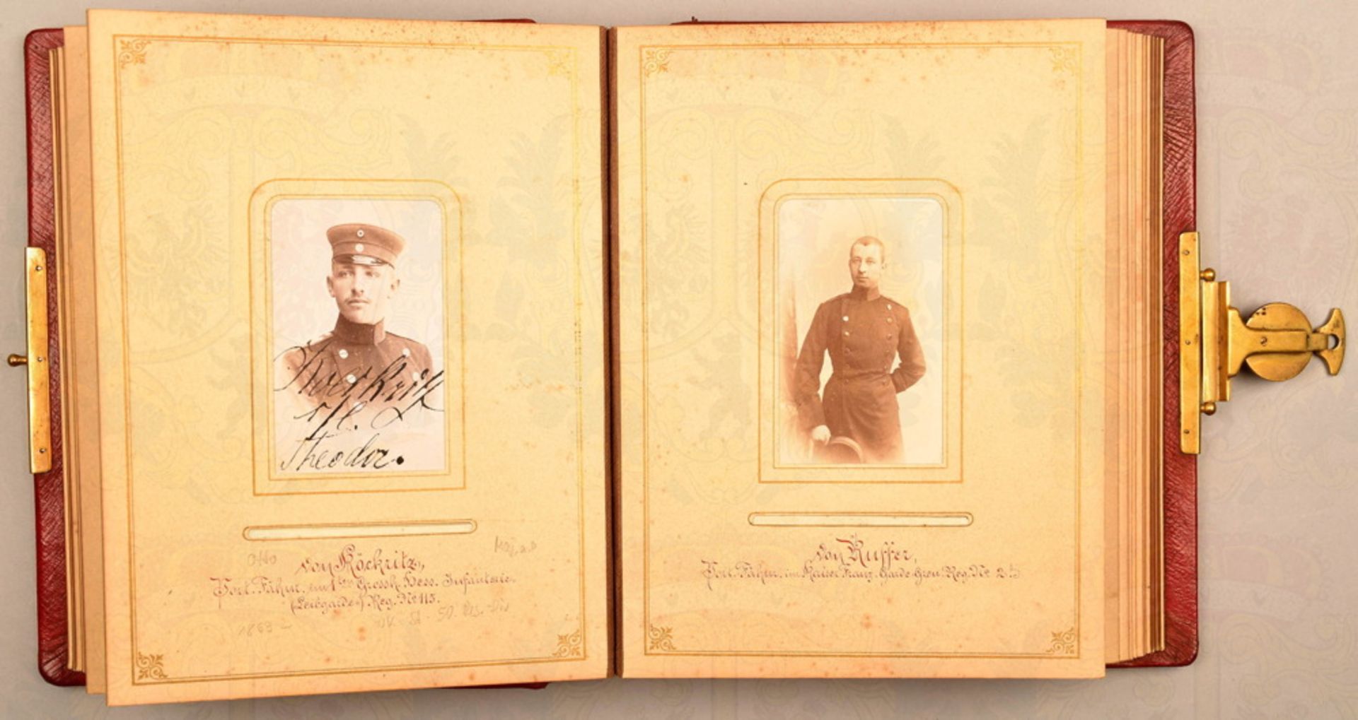 Photo album war academy Glogau 1887-1888 - Image 4 of 6