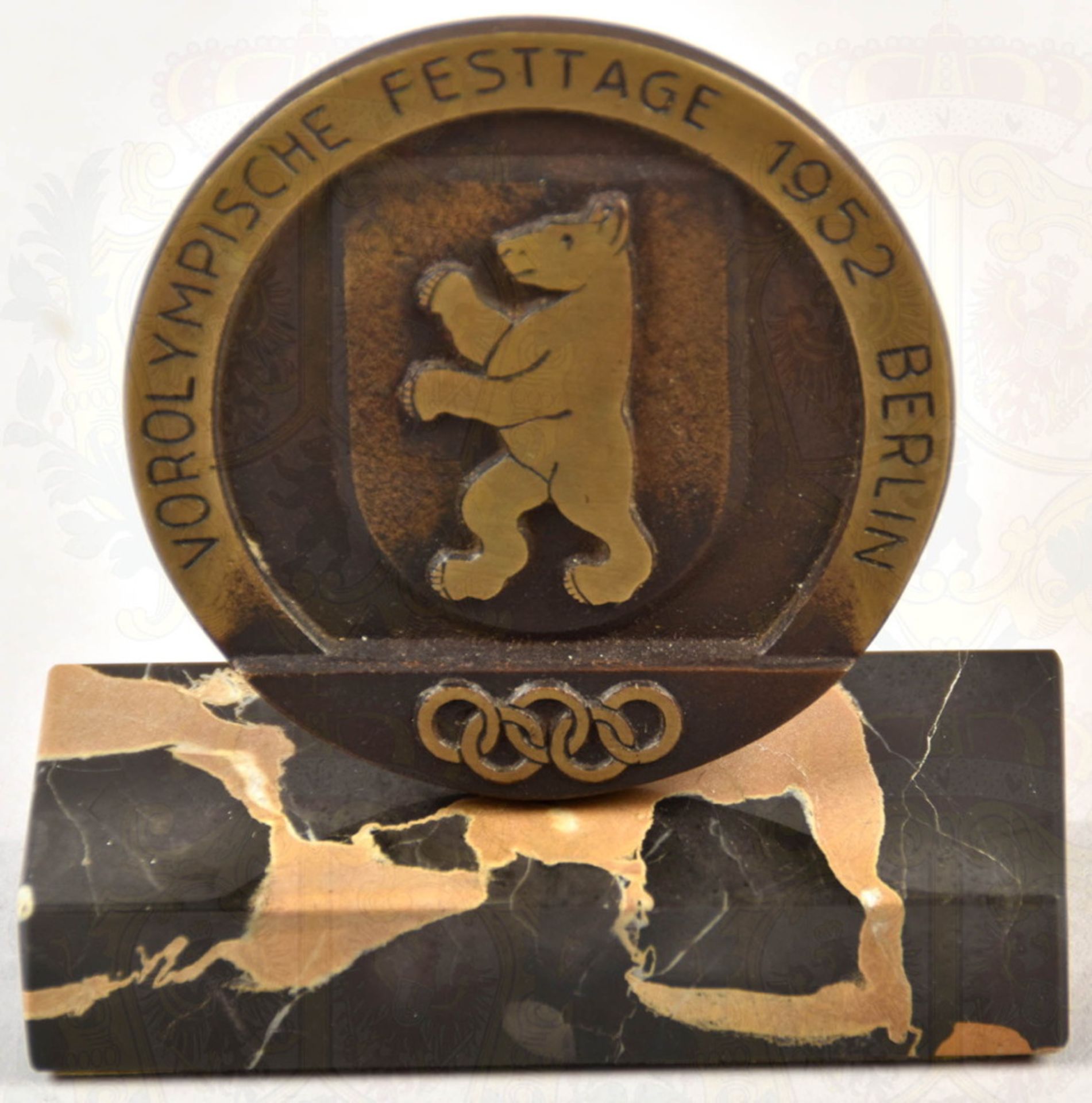 Berlin Medal Pre-Olympic Days 1952