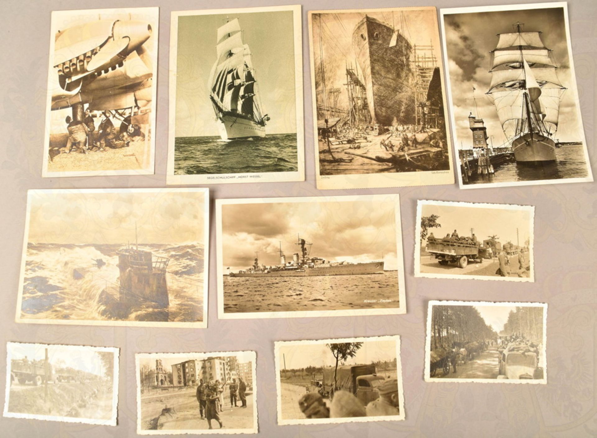 22 postcards and 8 snapshots Wehrmacht 1938-1941 - Image 2 of 2