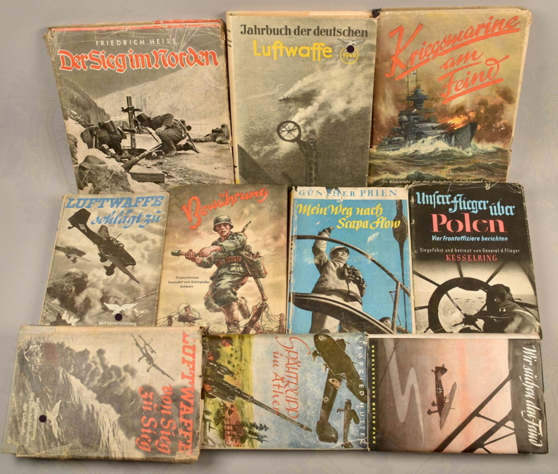10 German books World War II 1939-1942