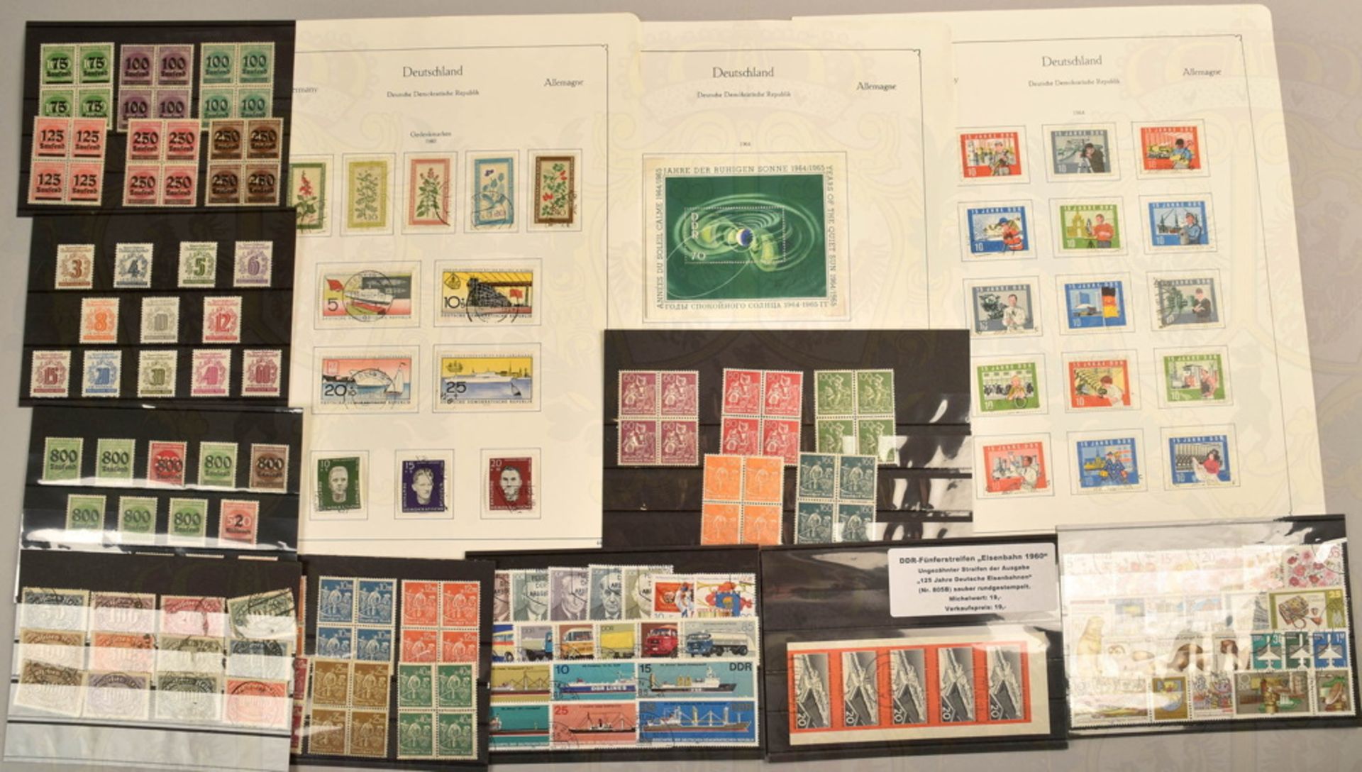 2050 postage stamps German 1912-1988 - Image 3 of 3