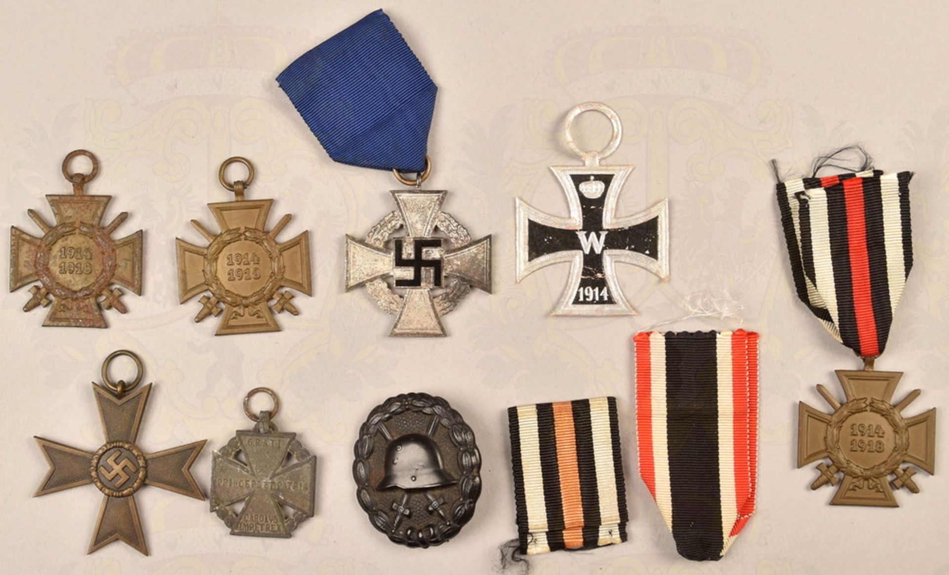 7 German military decorations - Image 2 of 2
