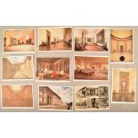 15 coloured postcards New Reich Chancellery 1939