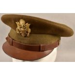 US Army officers cap maker Columbia Flight