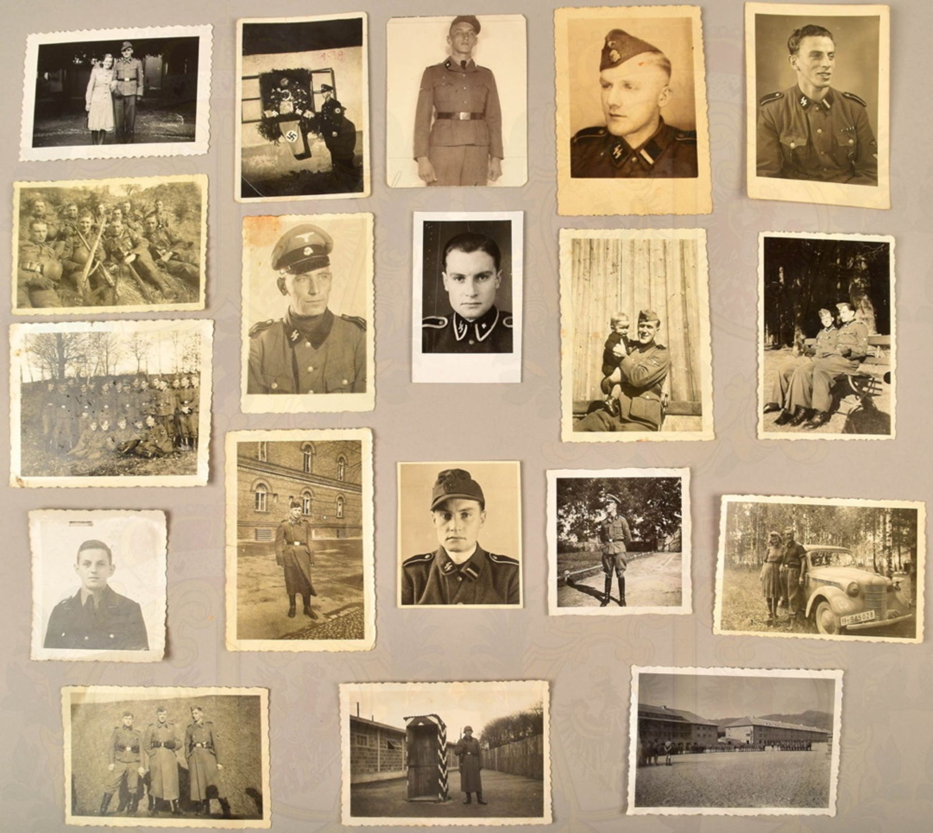 26 photographs Waffen-SS and General SS 1938-1945 - Image 2 of 2