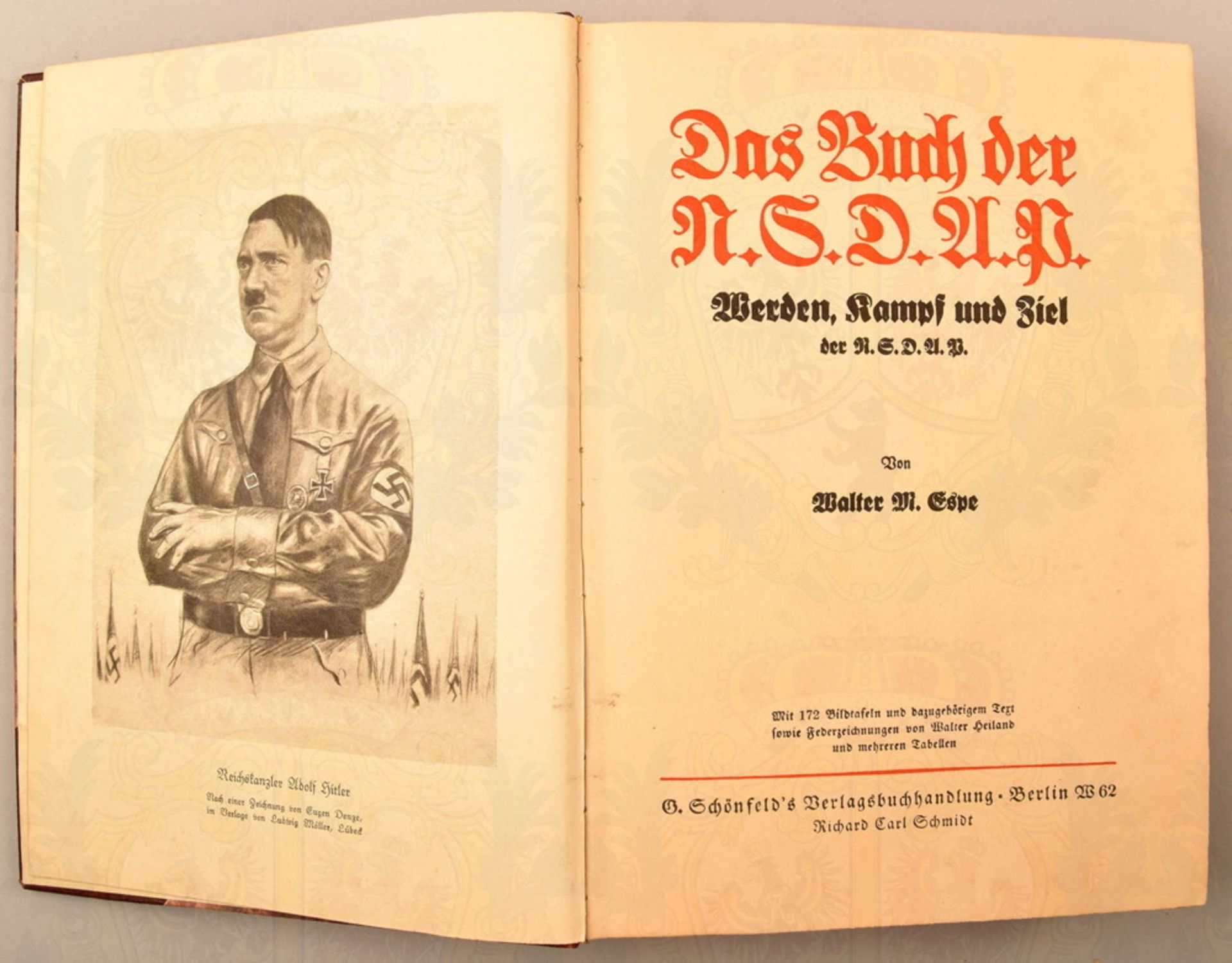 The book of the NSDAP 1933 - Image 2 of 4