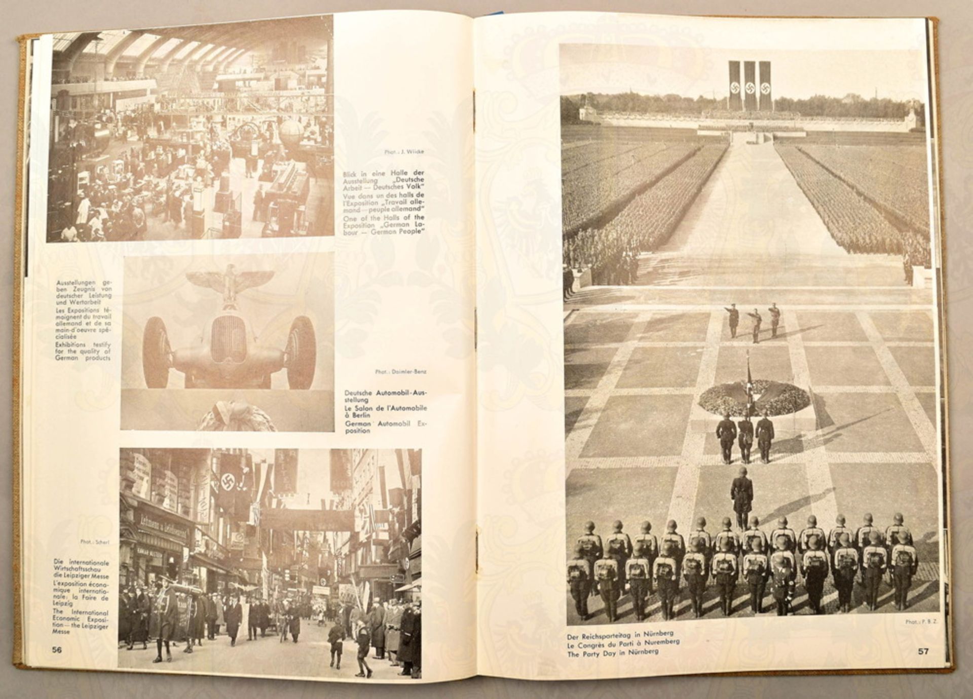 Photo book Germany and the German film 1935 - Image 2 of 3
