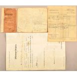 Paybook of an airship crewmember 1915-1920