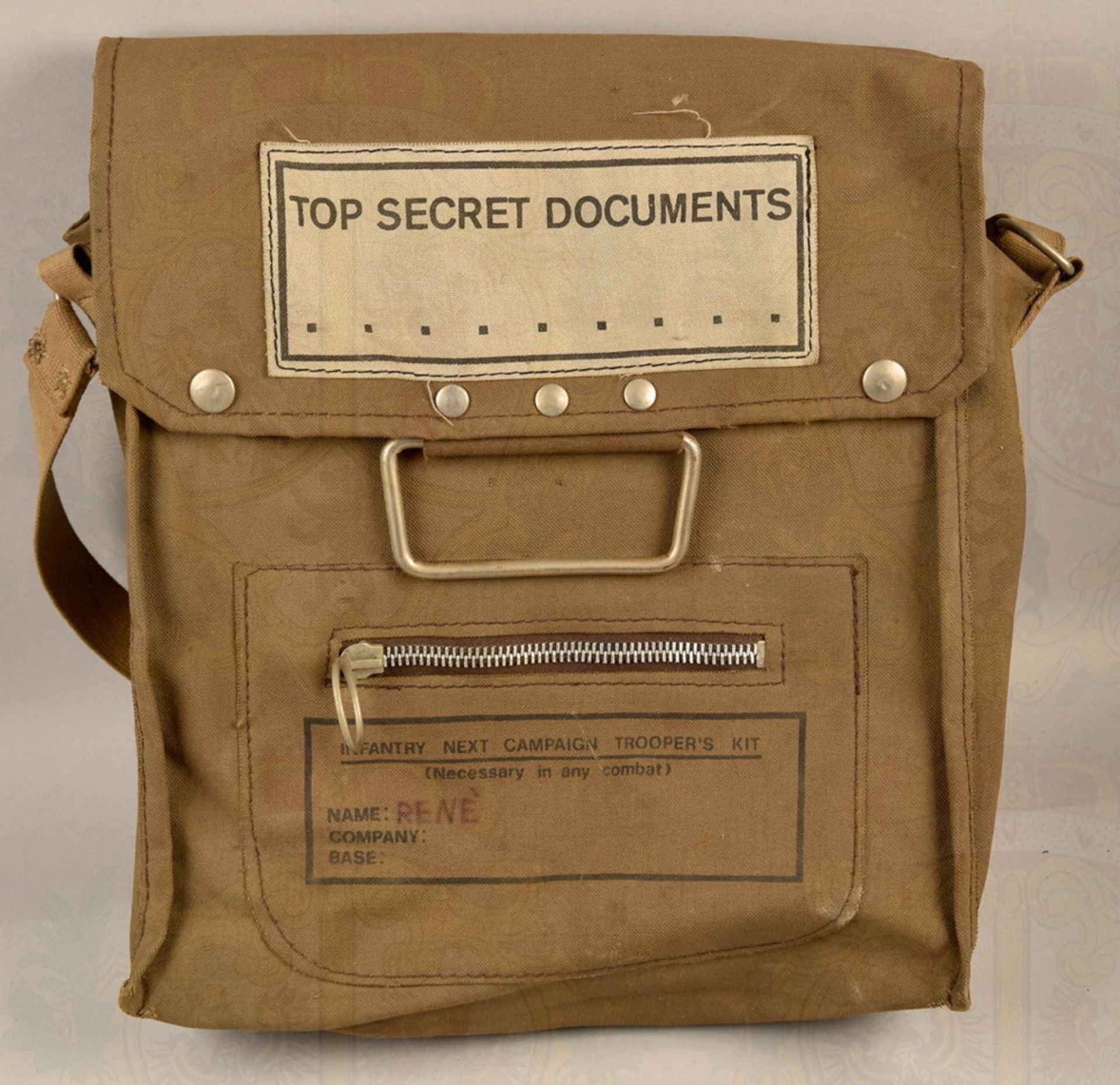 US field briefcase for top secret documents