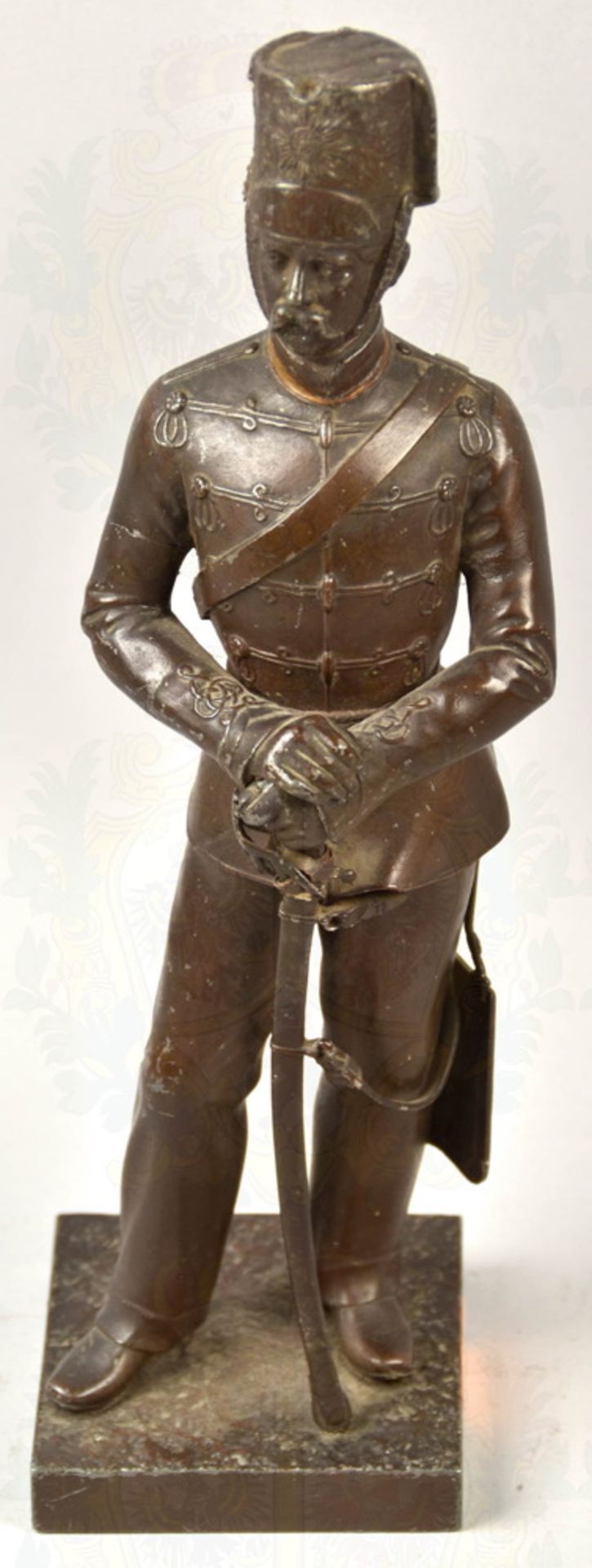 Statuette Unteroffizier Gardehusaren Potsdam