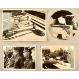 4 press photos Anschluss of Sudetenland 1938 and Gestapo 1935