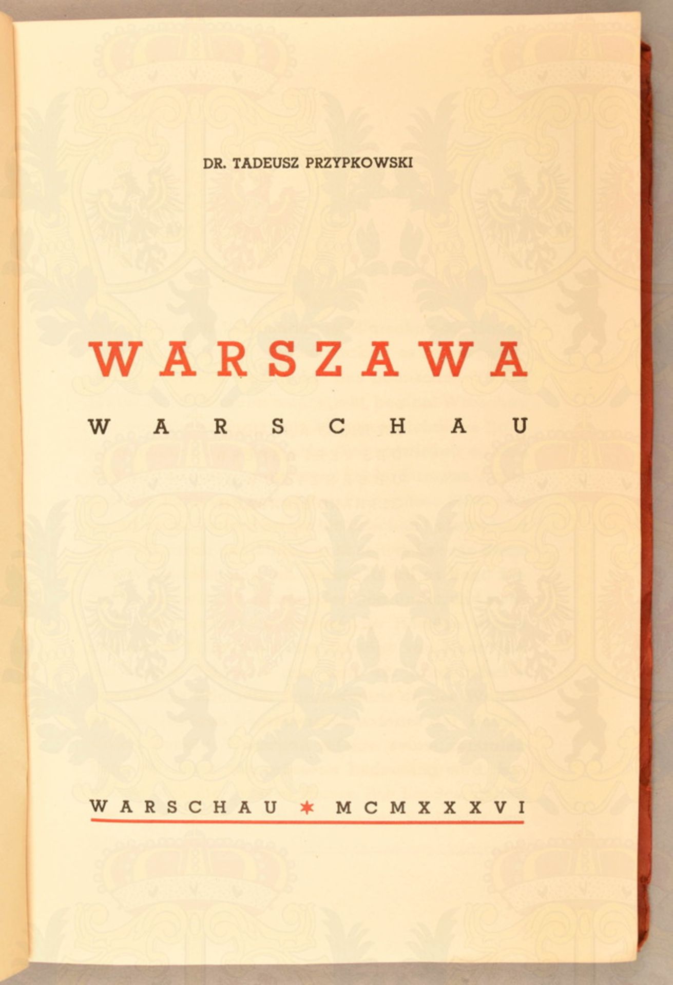 Signature of 1936 Warsaw Mayor Stefan Bronislaw Starzynski (1893-1939)