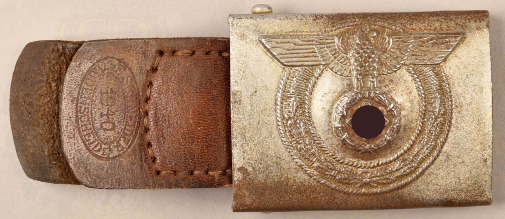 Belt buckle for enlisted men of the SA military units