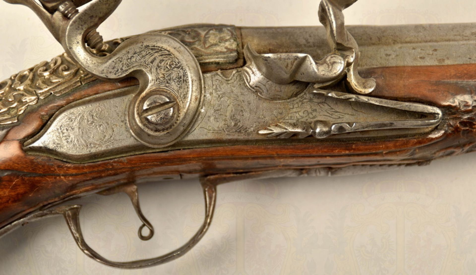 Luxury flintlock pistol made about 1780-1800 - Image 2 of 5