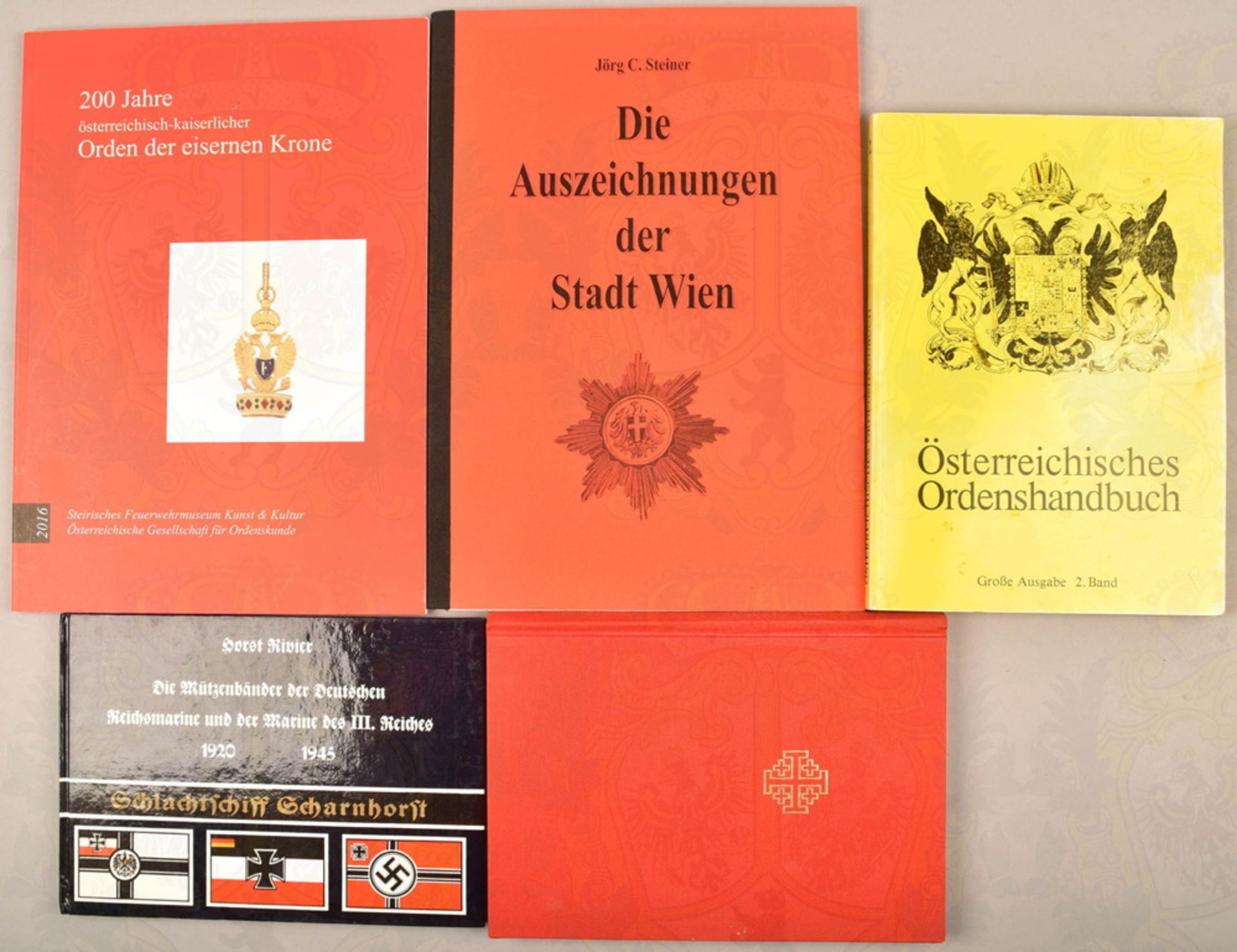 5 books Austrian awards and decorations - Image 2 of 2