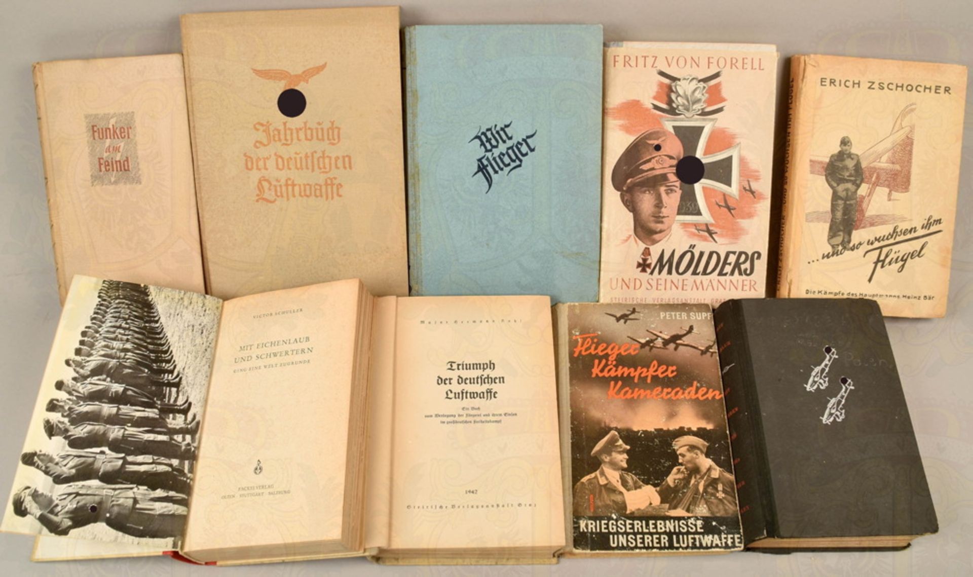 9 Luftwaffe regiment books 1933-1958