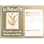 2 Titel 1. Weltkrieg, In West und Ost - Kriegsbilder aus d. Geschichte d. 47. Reserve-Division;