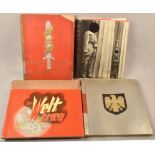 4 Third Reich cigarette card albums 1933-1936