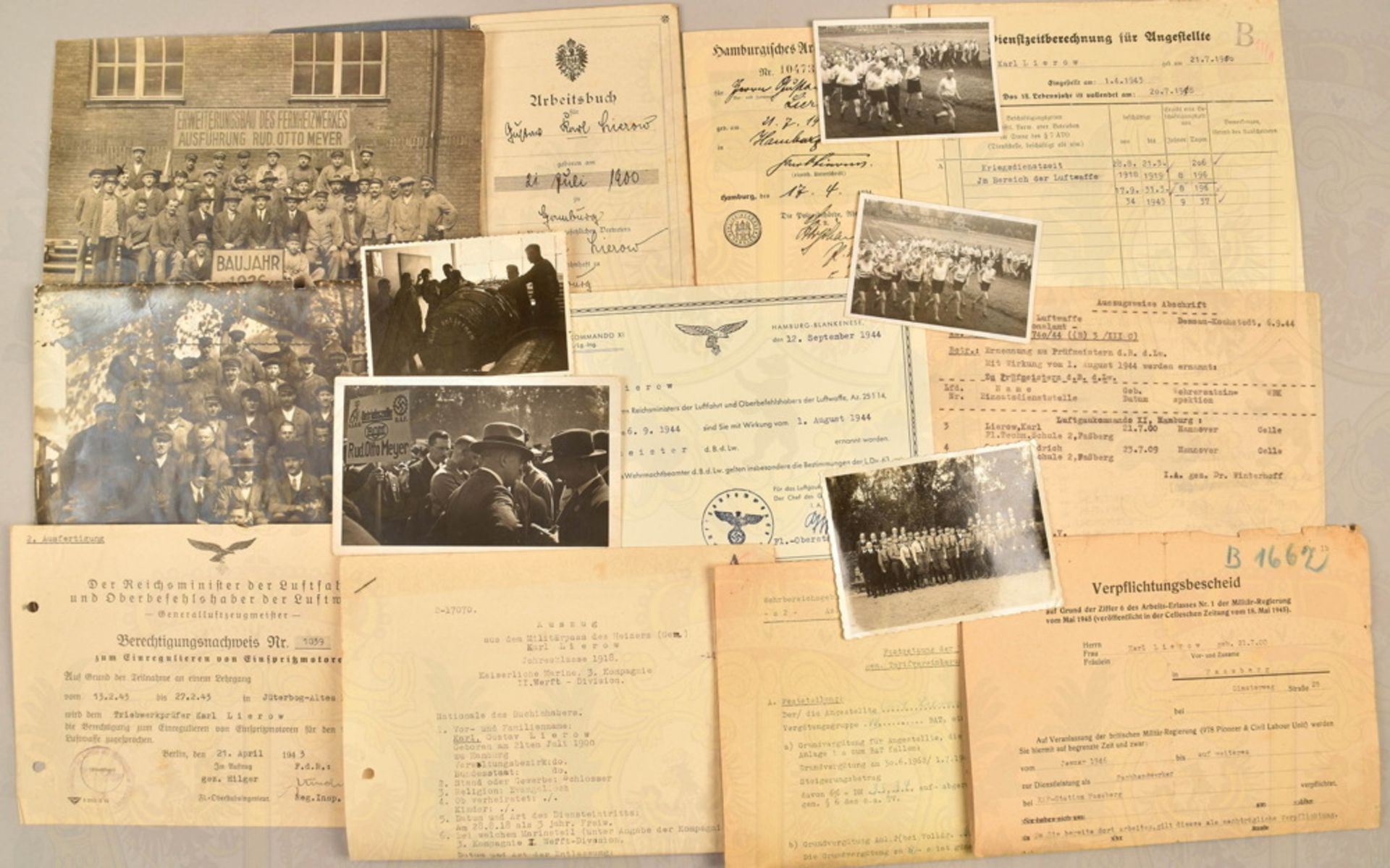 Ausweis- und Dokumentengruppe Luftwaffen-Prüfmeister - Bild 2 aus 2