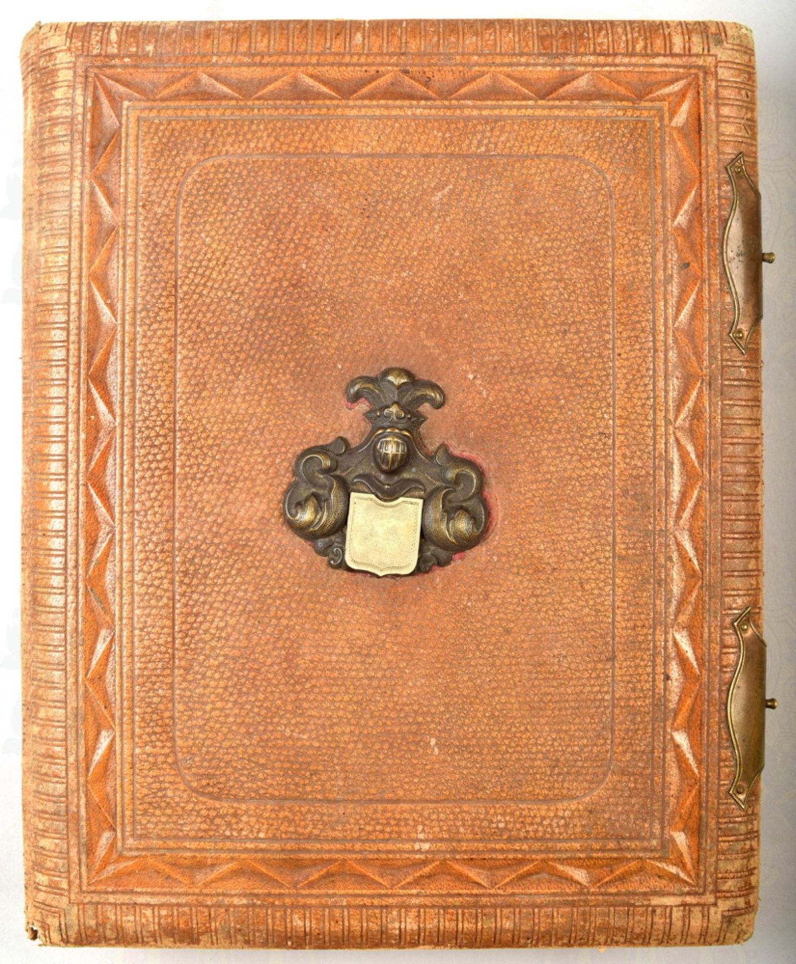 Photo album with 90 studio photographs about 1875-1900 - Image 3 of 3