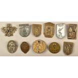 11 German meeting badges/tinnies 1922-1938