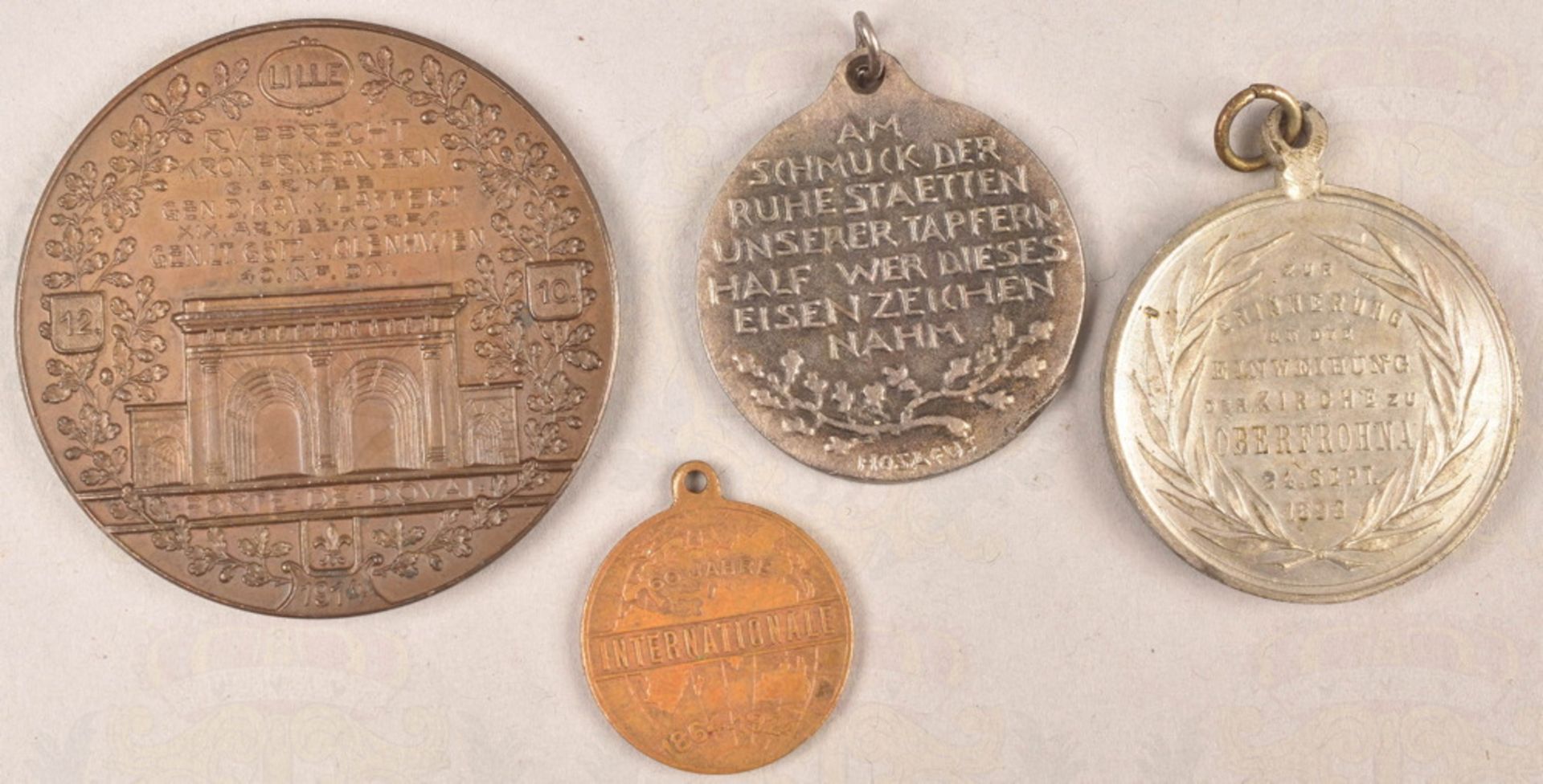 4 medals Germany 1893-1924 - Image 2 of 2