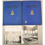 Olympic Games 1936 visitors badge and cigarette card albums