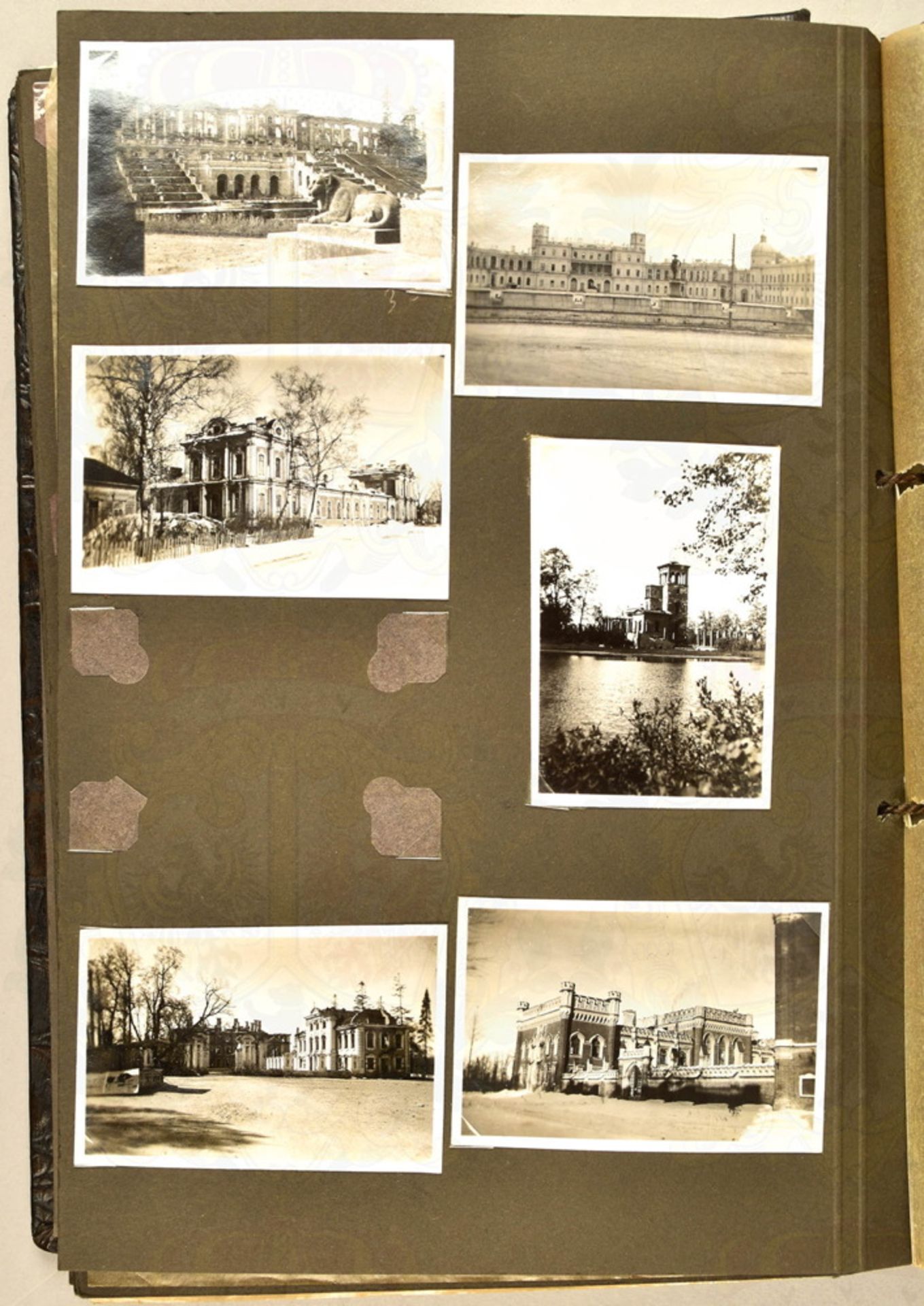 Fotoalbum, mit 80 Fotos, 1940, Besatzungsdienst in Frankreich und Rußland-Feldzug, Ansichten von - Image 2 of 3