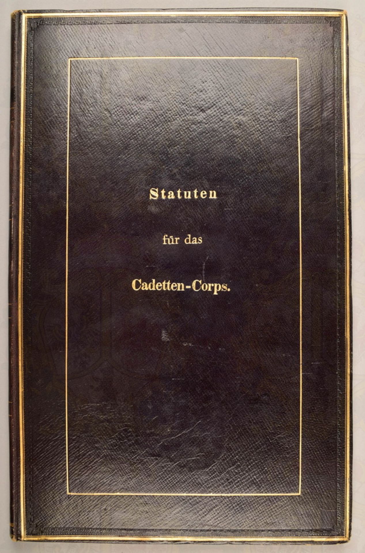 Statuten für das Cadetten-Corps