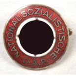 NSDAP membership badge marked RZM