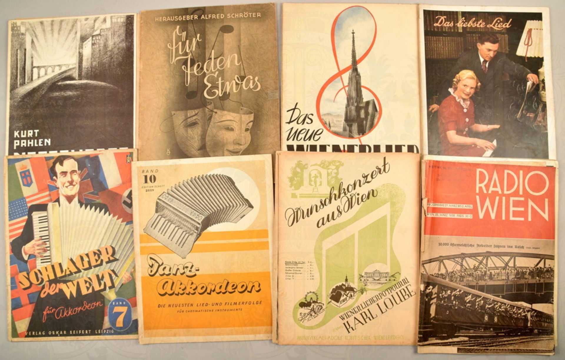 27 German songbooks 1922-1950