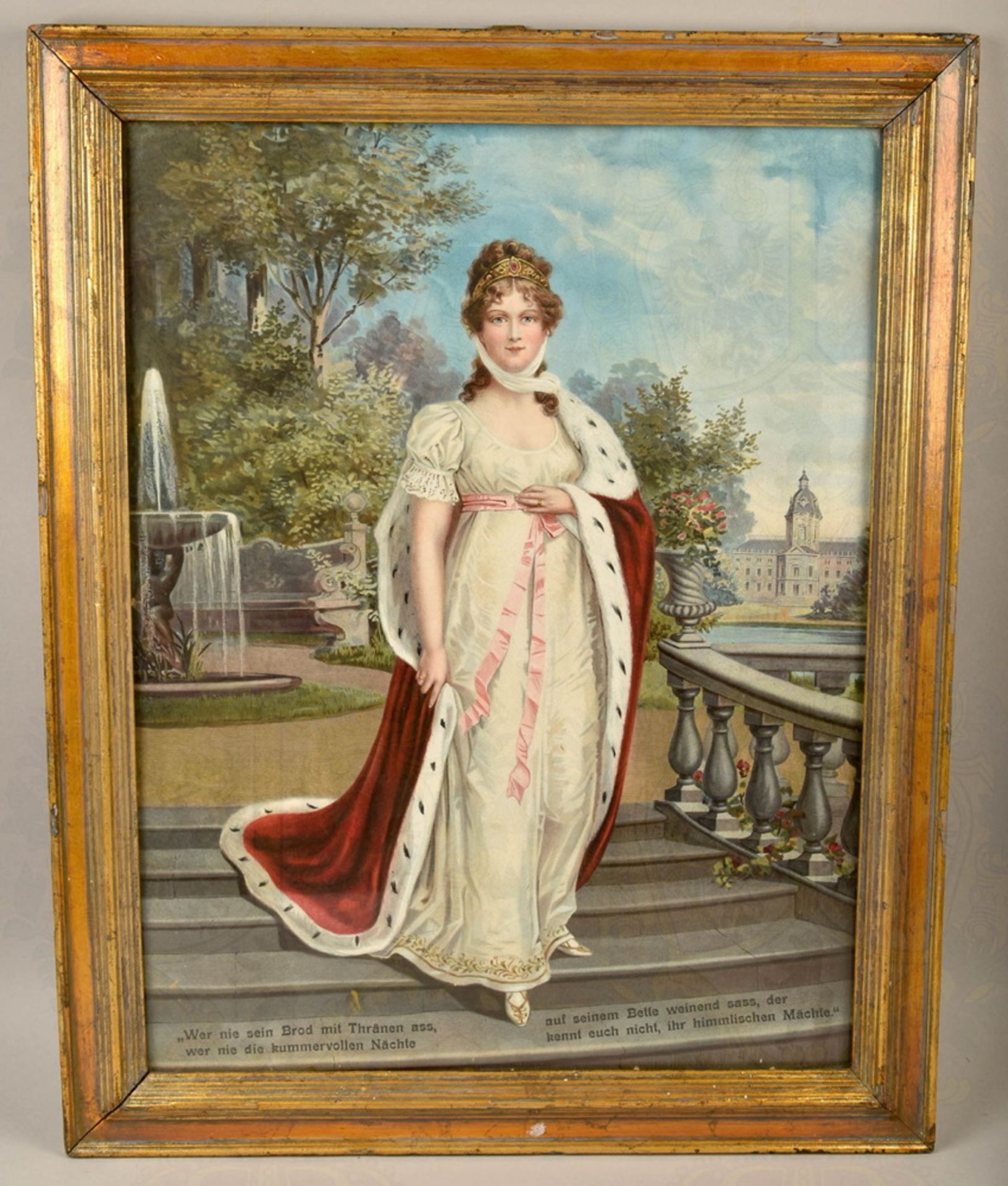 Portrait of Prussian Queen Luise about 1913