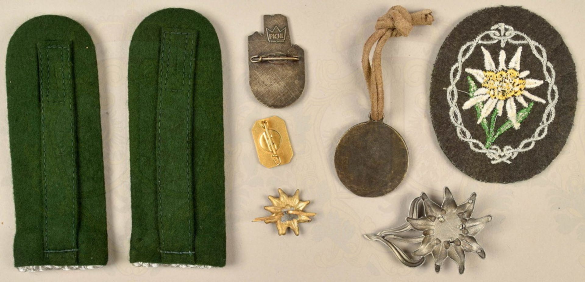 Collection of German mountain troops memorabilia - Image 2 of 2