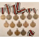 14 Honour Crosses for combatants 1914-1918