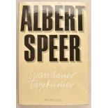 Original signature Reichs Minister Albert Speer