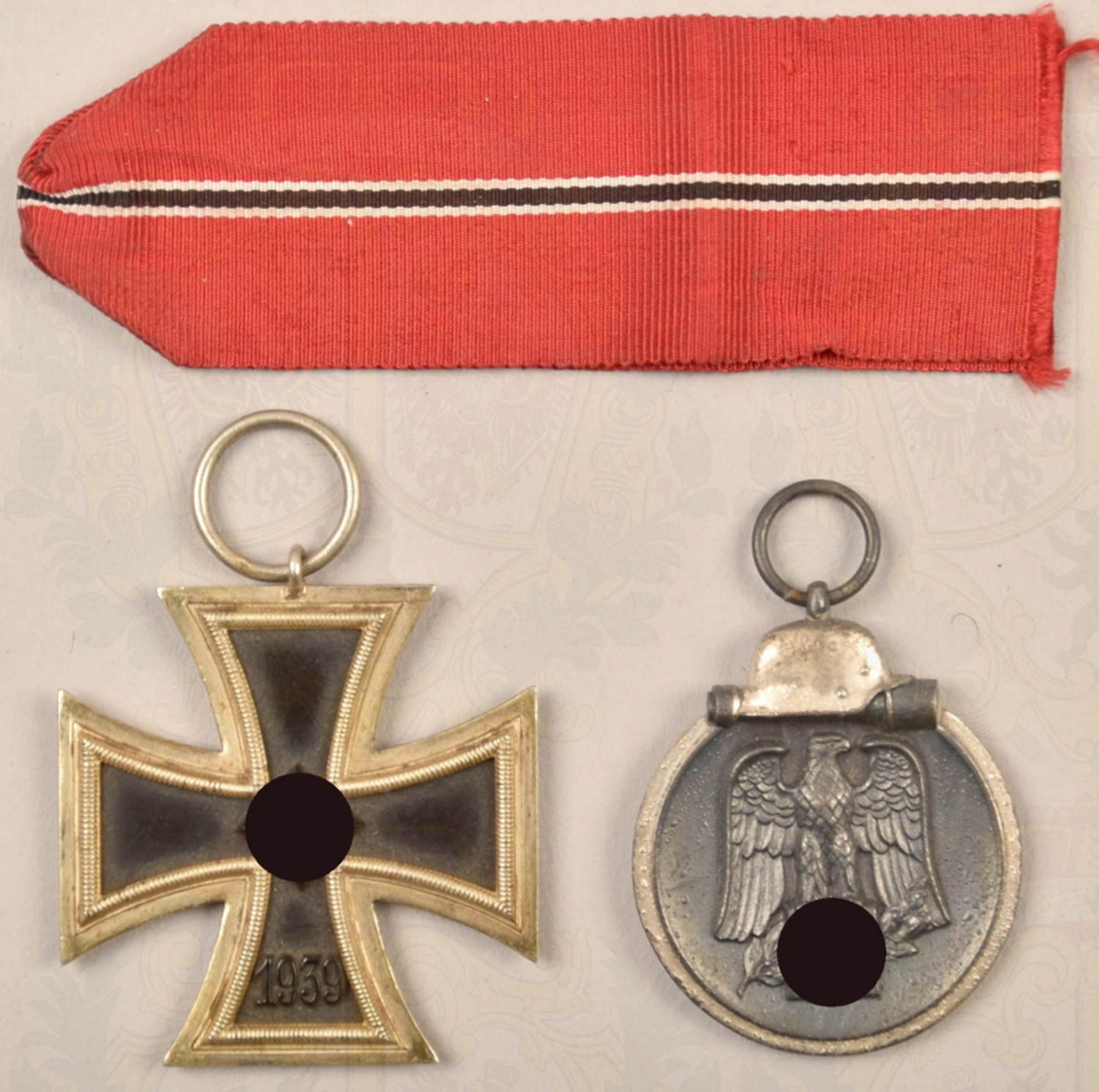Iron Cross 2nd Class 1939 and Eastern Medal 1941