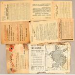 8 leaflets World War II 1944/1945