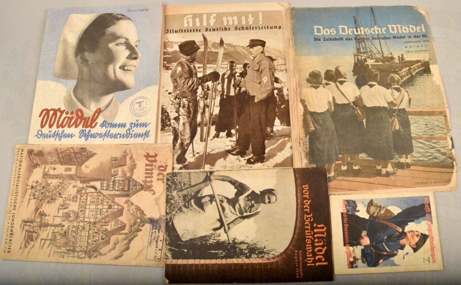 6 Hitler Youth booklets and brochures 1934-1938 - Image 2 of 5