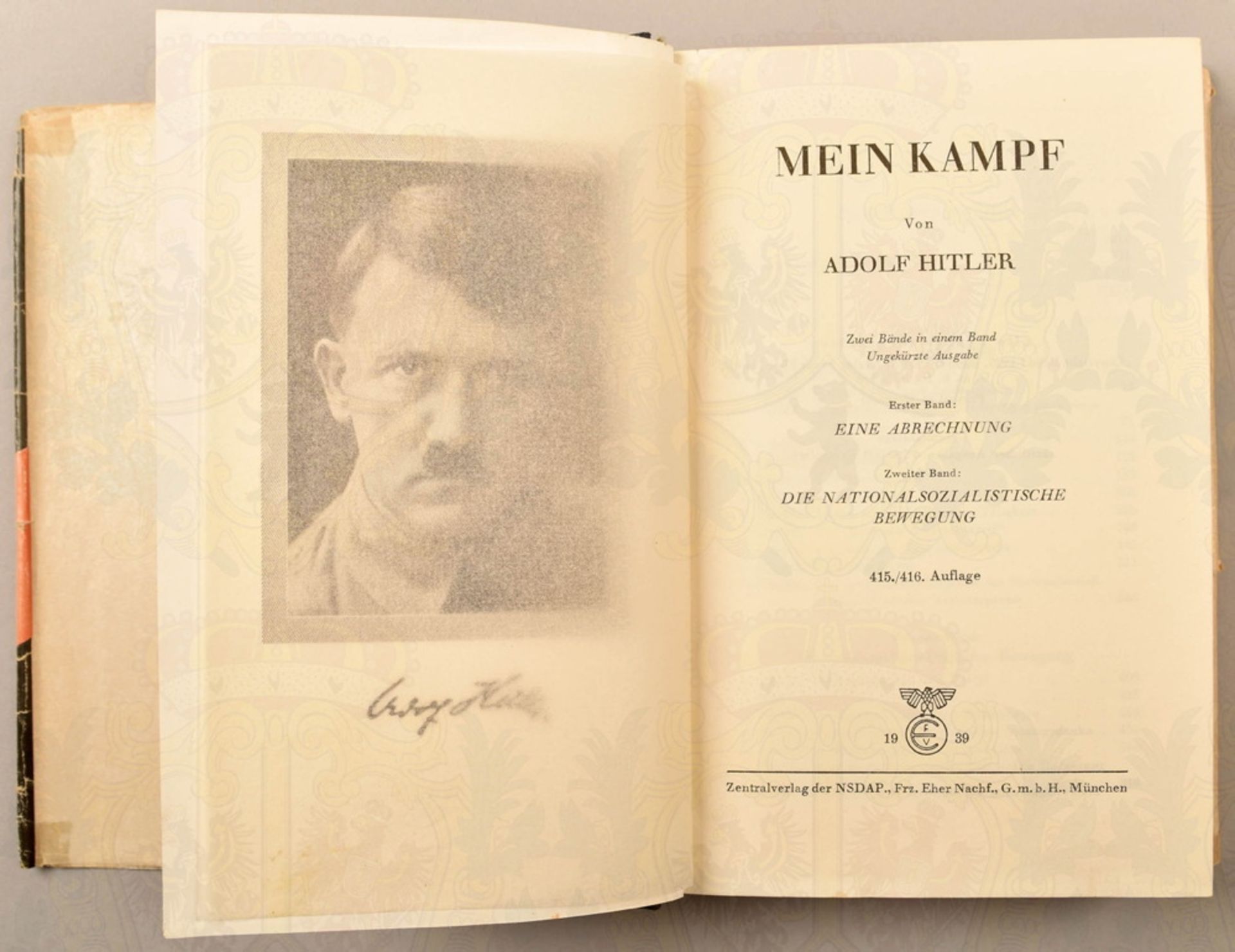 M. K. Peoples edition of 1939 with Dutch owner entry 1941 - Image 3 of 4