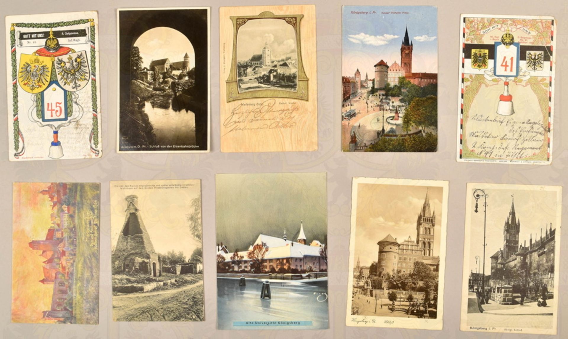 80 postcards German Eastern territories: East Prussia - Image 2 of 2