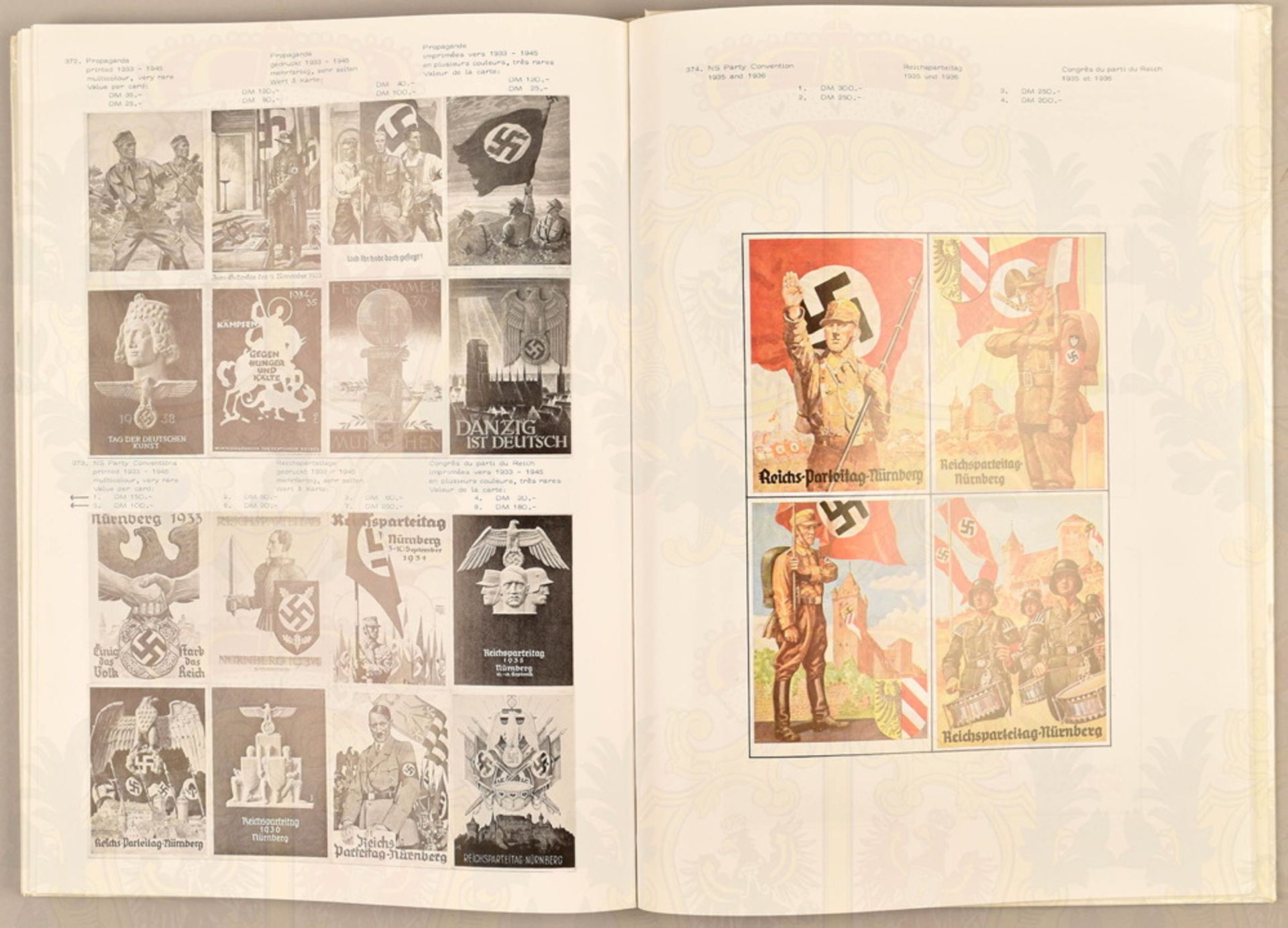 Bernhard postcard catalogue and 45 postcards - Image 3 of 3