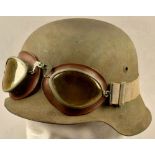 Steel helmet pattern 1942 with maker code
