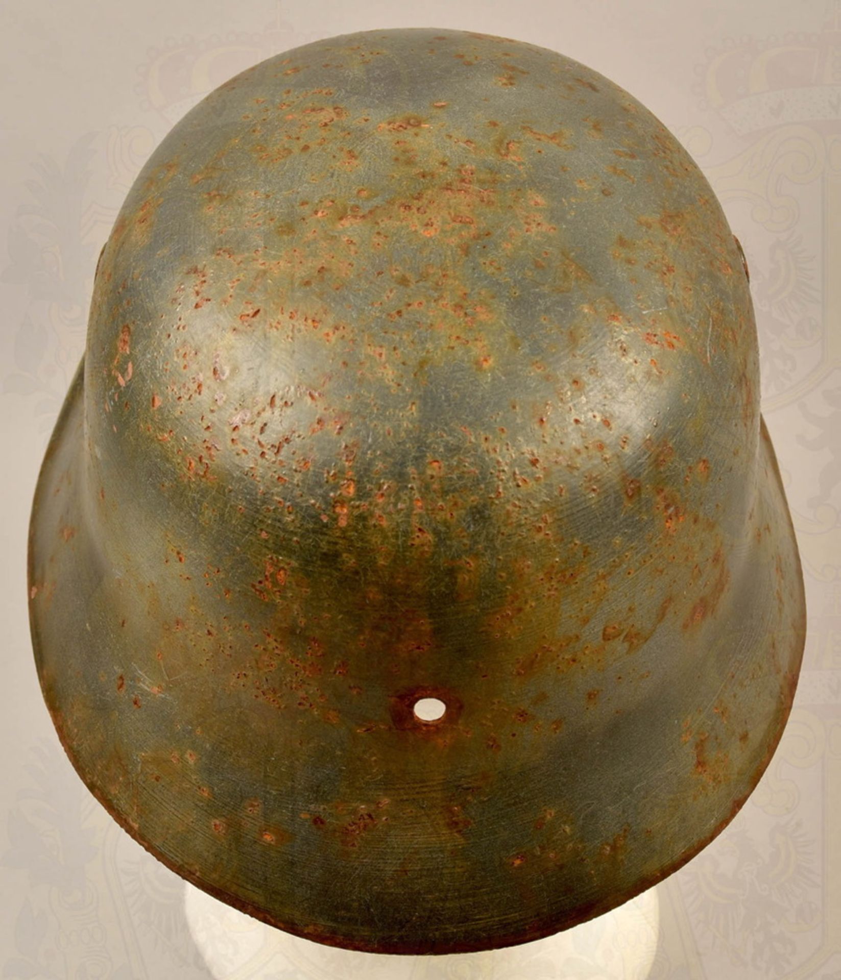 Steel helmet pattern 35/40 for Red Cross personnel - Image 4 of 10
