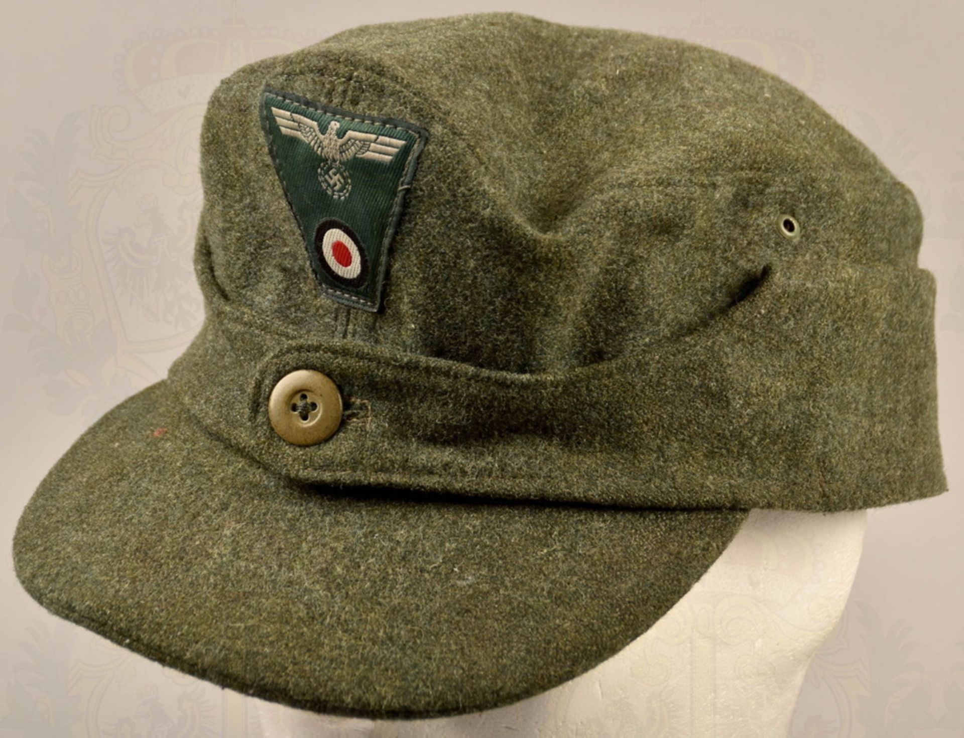 Forage cap for German Army enlisted men - Image 2 of 6