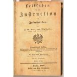 Service regulation books for infantryman 1869