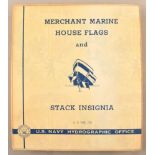 Reference book Merchant Marine House Flags and Stack Insignia 1961